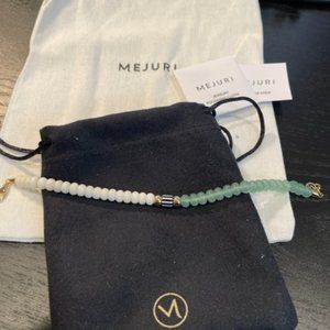 Mejuri Coastal Green Aventurine Bracelet